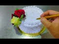 केक सजाने की ये ट्रिक देख कहेगे पहले क्यो नहीं बताया New trick for cake decoration.Trending Birthday