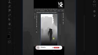 Add Realistic Haze Effect in Photoshop  #shorts