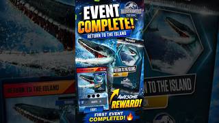 EVENT COMPLETE! 😱 Return To The Island Reward Pack Opening! | Jurassic World The Game | #jwa4life