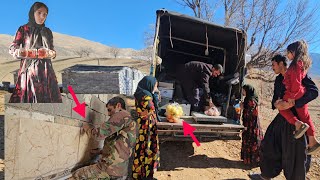 A Thrilling Day for Rajab and the Girls: From Tiling to the Arrival of the Fruit Truck