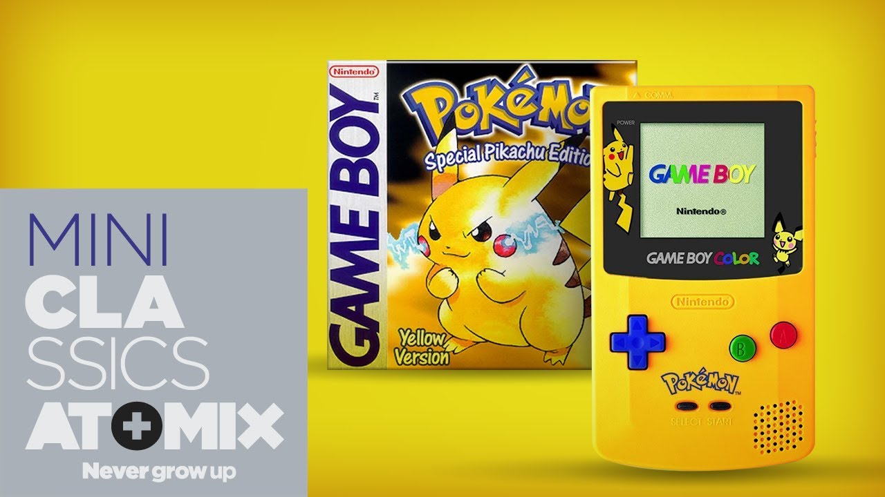 ATOMIX MINI CLASSICS: POKÉMON YELLOW - YouTube
