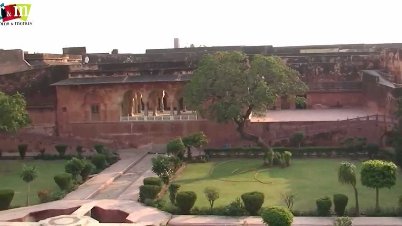 Beautiful Charbagh Garden, Jaigarh Fort, Jaipur