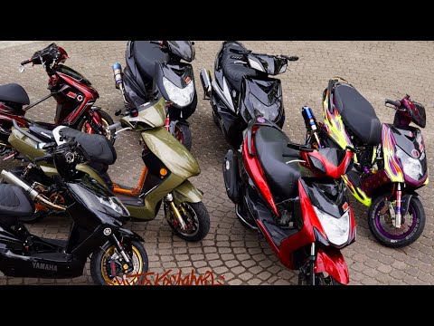 シグナスx2型が集まるカスタム 交流会‼️総督フルカスタム2台