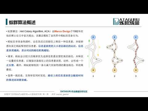 【公开课】机器学习及其Matlab实现【13集】第十一课：蚁群算法