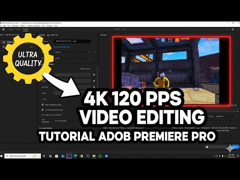 120 FPS VDIO EDITING // Adobe Premiere Pro Free Fire Video 2025 // 4K Video Editing Tutorial