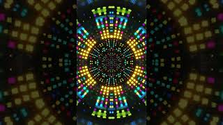 4k TV Abstract OLED Sci-Fi Lights Multi color Mind Relaxing background Video meditation
