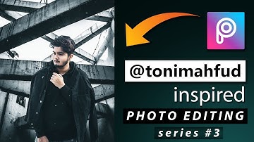 Toni Mahfud PicsArt Photo Editing Series #3 | PicsArt Photo Editing Tutorial | Edit Like Toni Mahfud