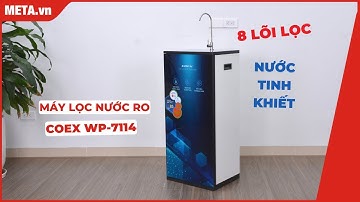 Máy lọc nước RO Coex WP-7114: 8 lõi lọc, lọc sạch nước mưa, nước giếng, nước nhiễm phèn | META.vn