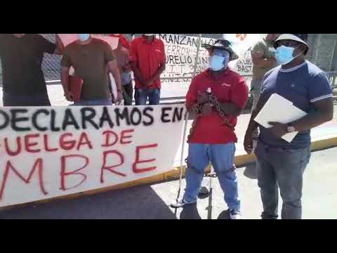 Trabajadores portuarios de Colón exigen pagos de prestaciones y se declaran en huelga de hambre