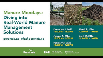 Manure Mondays #1 - Applying Manure In Challenging Environmental Conditions with Chryseis Modderman