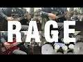 [TAB]the GazettE - RAGE [Guitar Bass Drum Cover]