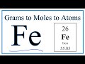 Moles and Avogadro's Number Concepts