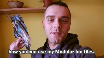 Modular Inn - printable tabletop RPG tiles