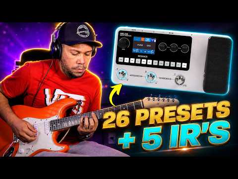 M-VAVE MK20 PRESETS | LOW GAIN - HI GAIN - VIBRATO - WORSHIP - CLEAN - CHORUS - CRUNCH - SOLO 🔥