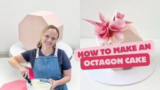 Cake Tutorial - How To Make An Octagon Cake Shape