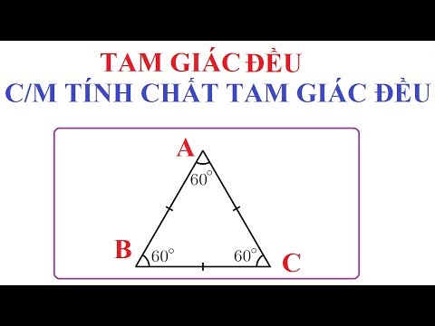 Video: Các tam giác đều có hình tam giác không?