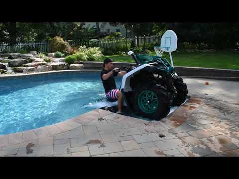 honda-rancher-420-in-swimming-(pool-send-it!!!!)