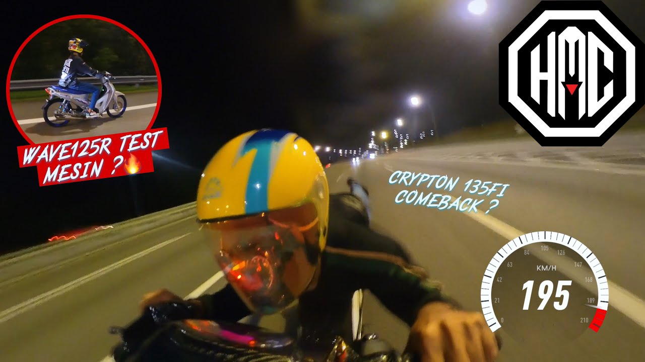 CRYPTON 135 FI comeback mat ! 🚀 | WAVE125R LUNCUR 😈