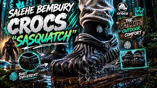 SALEHE BEMBURY CROCS (Sasquatch) Review & On Foot - YouTube