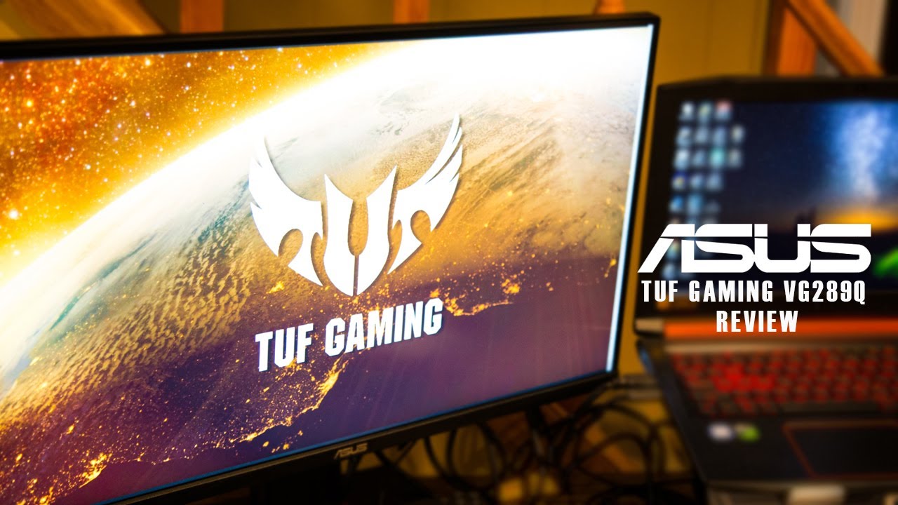 Asus TUF Gaming VG289Q HDR Monitor Review - YouTube