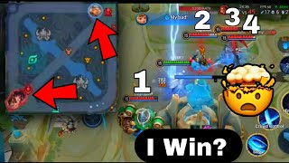 OMG 4 Enemies Push Who Win? | Best Honor Of Kings Gameplay