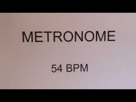 54 bpm metronome