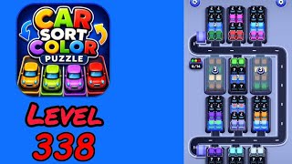 Car Sort Color Puzzle Level 338 Walkthrough