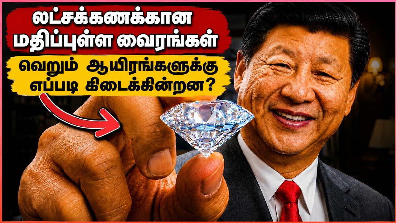 ⁣வைரங்களின் உண்மையான ரகசியம் இதுதான்! $10,000 வைரம் இப்போது $300-க்கு ஏன்? | Lab-Grown Diamonds