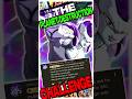 The PLANET DESTRUCTION Challenge in Dragon Ball Legends 