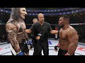 Mike tyson vs old nick  ea sports ufc 2  boxing club 
