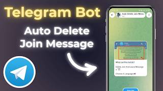 Auto Delete Join Message Bot Telegram