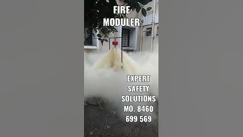 Automatic Fire Extinguisher (Modular) Testing Video