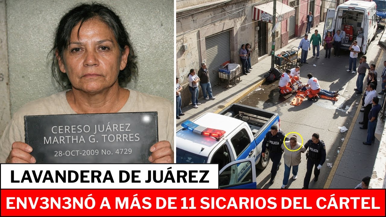 "LAVANDERA JUSTICIERA" DE CIUDAD JUÁREZ: MARTHA TORRES ENV3N3NÓ A MÁS DE 11 SICARIOS DEL CÁRTEL