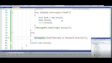 Create a separated class for database connection WPF C#  Part 2