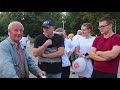 Митинг оппозиции 3ч.(14). 21.08.2020г. Осиповичи. В парке на БАМе. Беларусь.