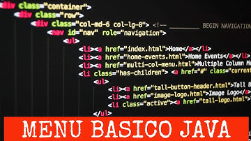 Menu Basico en Java | Java | menu | tutorial | programacion