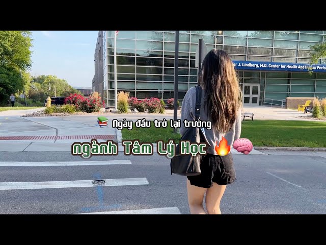 🇺🇸 DU HỌC SINH TÂM LÝ HỌC // Ngày đầu tiên đi học… | Deadzonnne