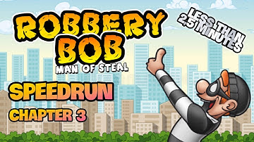 No Mod Speedrun Robbery Bob (Chapter 3) #gameplay #robberybob