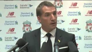 Paranoid looking Brendan Rodgers says there’s a conspiracy against him as Liverpool boss