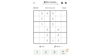 Linkedin Mini Sudoku Answer Today #232 | 31 March 2026 Linkedln Games - Minisudoku