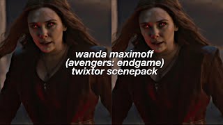 Wanda Maximoff Avengers Endgame Twixtor Scenepack