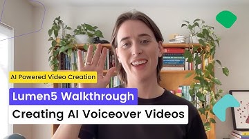 Lumen5 Walkthrough: AI Voiceover
