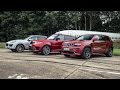 RR SVR vs Cherokee SRT vs Cayenne Turbo - Top Gear: Drag Races