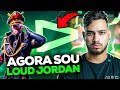 💚 AGORA É LOUD JORDAN 💚 FREE FIRE - AO VIVO! 💚 NOVO TIME EMULADOR!