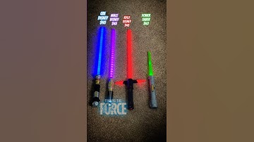 Can Your Plastic Lightsaber Do This?