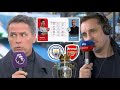 TITLE RACE OVER?! 😱 Gary Neville Reacts to Manchester City 2-1 Arsenal!