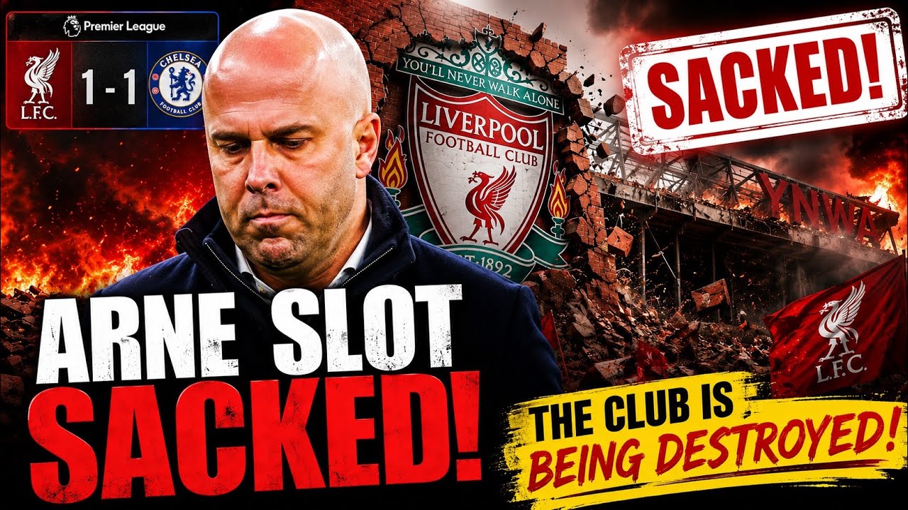 Slot Sacking ARNE SLOT SACKING! THE CLUB IS BEING DESTROYED! LIVERPOOL 1-1 CHELSEA ...