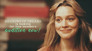 ShadowsOfDreams | Looking for new members [AUDITIONS CLOSED]
