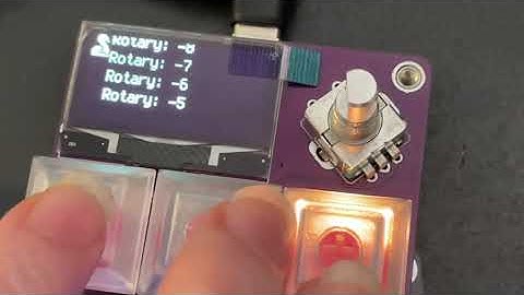 Macropad RP2040 bring-up part deux - CircuitPython time!