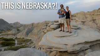 Hidden Gems in Nebraska || Scottsbluff National Monument & Toadstool Geologic Park